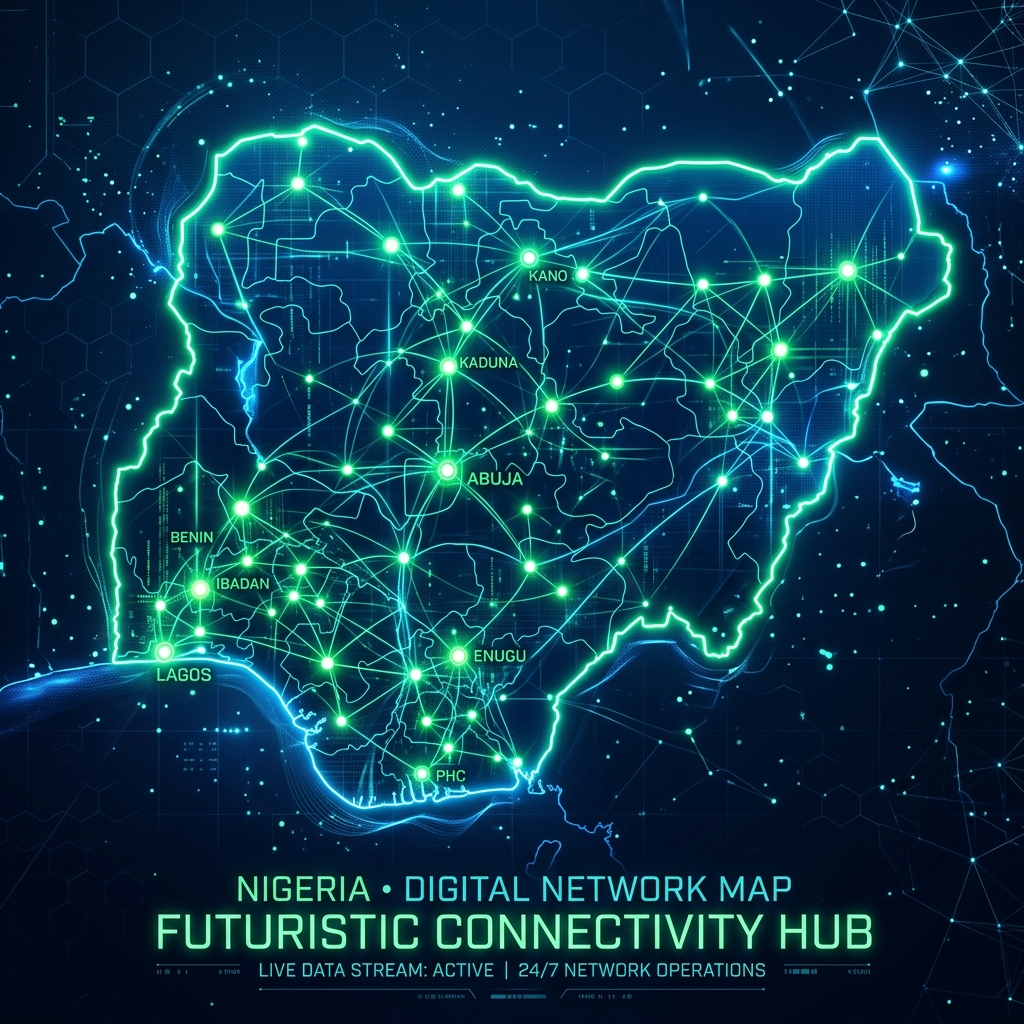 Map of Nigeria